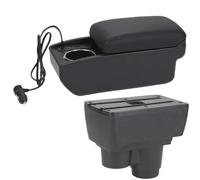 JBPIHZT Pour R&enault Pour Duster Accoudoir Pour Dacia Pour Duster Accoudoir Auto 2019-2024 Boîte De Rangement Intérieur Retrofit(Charge rapide A2)