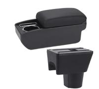 JBPIHZT Pour R&enault Pour Duster Boîte D'accoudoir 2012 2013 2014 2015 2016 2017 2018 Retrofit Intérieur Boîte De Rangement Accessoires Auto(C2 Ligne noire PAS d'USB)