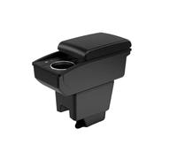 JBPIHZT Pour R&enault Pour Kaptur Boîte D'accoudoir Pour R&enault Pour Kaptur Pour Captur QM3 Accessoires De Retouche D'accoudoir Détails Intérieurs(B1 Noir rouge 3USB)