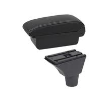 JBPIHZT Pour R&enault Pour Sandero Stepway Boîte D'accoudoir Pour Dacia Pour R&enault Pour Sandero Pour Logan 2 Boîte D'accoudoir Boîte De Rangement(A1 Noir blanc NOUSB)