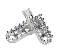 JBPIHZT Pour R1200GS LC ADV F750GS F850GS F900 R 1300 GS Pour Adventure Repose Pieds Billet Large Pédales Accessoires Noirs(Argent)