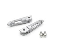 JBPIHZT Pour Street Pour Triple 765RS 765 R RS 765R 2020-2025 Accessoires Moto Repose-pieds Avant Pédales Pédalier Aluminium(Argent)