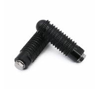 JBPIHZT Pour Suzuki GSXR 600 750 1000 K1-K4 SV650S SV1000 S 8MM Universel Repose-pieds Arrière Moto Moleté Cale-pieds Pédales Pieds(NOIR)