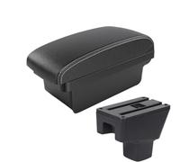 JBPIHZT Pour Suzuki Pour Ignis III 2016 2017 2018 2019 2020 2021 2022 2023 2024 Boîte Accoudoir Boîte De Rangement Pièces Auto Intérieur(A3 Black white NO USB)