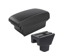 JBPIHZT Pour Suzuki Pour Ignis III 2016 2017 2018 2019 2020 2021 2022 2023 2024 Boîte Accoudoir Boîte De Rangement Pièces Auto Intérieur(Ligne noire A2 Pas d'USB)