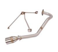 JBPIHZT Pour Sym Pour CRUISYM 150 125 Pour CRUISYM150 Système D'échappement Moto Échappement Modifier Connexion De Tuyau Liaison Avant Silencieux 51 Mm