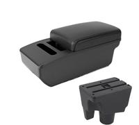 JBPIHZT Pour Toyota Pour Aqua Boîte D'accoudoir Pour Toyota Pour Prius C Aqua Boîte De Rangement Accoudoir Auto Accessoires Intérieur Auto(A2 Black Tissue Box)