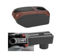 JBPIHZT Pour Toyota Pour Aygo X Boîte D'accoudoir Pièces Retrosfit Boîte De Rangement Auto Support Bras Surélevé Détails Intérieurs(Black Curry)