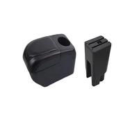 JBPIHZT Pour Toyota Pour Etios Boîte D'accoudoir Pour Etios Boîte D'accoudoir Auto Pièces Intérieures Boîte De Rangement Avec Porte-gobelet USB(Noir Noir)