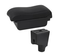 JBPIHZT Pour Toyota Pour Yaris 2015 2016 2017 2018 2019 2020 2021 2022 2023 Boîte D'Accoudoir Voiture Pour Toyota Pour Yaris Hybrid Boîte De Rangement(B2 ligne noire 3USB)