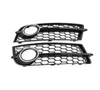 JBPIHZT Pour TT 8J 2006 2007 2008 2009 2010 2011 2012 2013 2014 Grille Phare Antibrouillard Avant En Nid D'abeille Accessoires Extérieurs Voiture JBPIHZT(Chrome Silver)