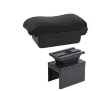 JBPIHZT Pour Vauxhall Pour Opel Pour Adam Pour Astra J H G Pour Corsa D C GTC Pour Mokka X Boîte D'accoudoir Auto Console Centrale(Ligne noire A2 Pas d'USB)