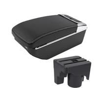 JBPIHZT Pour VW Pour Golf 6 Pour S&CIROCCO Pour Sagitar Pour Golf 5 Mk6 Mk5 Pour Jetta 5 Boîte À Accoudoir De Voiture Boîte De Rangement De Voiture(A2 Black line7 USB)