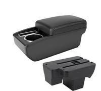 JBPIHZT Pour VW Pour Polo Boîtier D'accoudoir Pour VW Pour Polo Accoudoir De Voiture 2019-2024 Boîte De Rangement Pièces De Rétrofit(Ligne blanche A3 Pas d'USB)