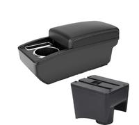 JBPIHZT Pour VW Pour POLO Mk5 6R Pour Vento 2012-2018 Boîte Accoudoir Intérieur Pièces Intérieures Boîte De Rangement(Ligne blanche A3 Pas d'USB)