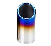 JBPIHZT Pour VW Pour T&IGUAN 2 2019 2020 2021 1.4T Bague D'Échappement Enjoliveur Pot D'Échappement Accessoire Auto(Bleu,1 pièce)