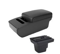 JBPIHZT Pour Wuling Pour Confero S Accoudoir Boîte D'accoudoir Voiture Accessoires Auto Modification Avec Boîte À Mouchoirs Et Boîte De Rangement(A2 Black Tissue Box)