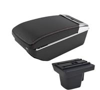 JBPIHZT Pour Wuling Pour Confero S Accoudoir Voiture Boîte D'accoudoir Boîte De Rangement Centrale Accessoires Auto Modification(A1 Noir rouge 7USB)