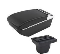 JBPIHZT Pour Wuling Pour Confero S Accoudoir Voiture Boîte D'accoudoir Boîte De Rangement Centrale Accessoires Auto Modification(A2 Black line7 USB)