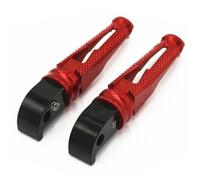 JBPIHZT Pour Y&amaha MT-07 MT-09 MT-03 FZ-07 FZ-09 MT09 MT07 MT03 Cale-pieds CNC Motocyclette Pour Passager Repose-pieds Arrière Pédales(ROUGE)
