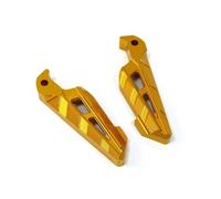 JBPIHZT Pour Y&amaha Pour XMAX300 Pour XMAX250 Pour XMAX 400 300 250 125 Motocyclette Repose-Pieds Passager Arrière Repose-Pieds Arrière Pédale(Or)