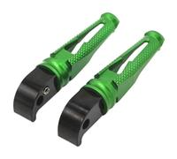JBPIHZT Pour YAMAHA MT-07 MT-09 MT-03 FZ-07 FZ-09 MT09 MT07 MT03 Accessoires Repose-pieds Passager Arrière CNC Pour Moto(Vert)