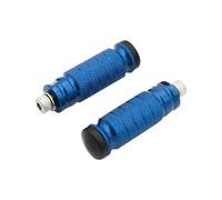 JBPIHZT Pour Yamaha YZF R1 R3 R6 R125 FZ1 FZ8 MT-07 MT09 Repose Pieds Moto Cale Pieds Arrière Pédale Pied Pédale Accessoires Pièce Modifiée(Bleu)