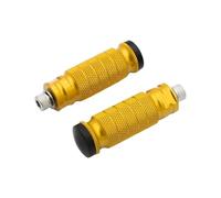 JBPIHZT Pour Yamaha YZF R1 R3 R6 R125 FZ1 FZ8 MT-07 MT09 Repose Pieds Moto Cale Pieds Arrière Pédale Pied Pédale Accessoires Pièce Modifiée(Or)