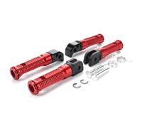 JBPIHZT Pour YAMAHA YZF R6 R1-M YZF-R1 R1S R1M YZF-R6 R6S Repose-pieds De Moto Porte-repose-pieds Pieds(ROUGE,1 jeu)