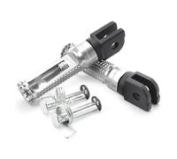 JBPIHZT Pour YAMAHA YZF R6 R1-M YZF-R1 R1S R1M YZF-R6 R6S Repose-pieds De Moto Porte-repose-pieds Pieds(Argent,Devant)