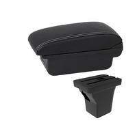 JBPIHZT Repose-bras Auto Pour C&hevrolet Pour Aveo 310C Pour Sail 2023 2024 2025 Boîte De Rangement Console Auto Accessoires Auto(B3 Noir blanc 3USB)