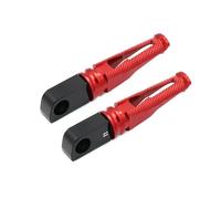 JBPIHZT Repose-pieds arrière en aluminium CNC pour moto Pour Y&amaha YZF R1 R6 R1M R1S(ROUGE)