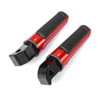 JBPIHZT Repose-pieds arrière passager Pédales Pour Y&amaha MT-09 MT-10 MT09 MT10 XSR700 XSR900 T-MAX 530 500 XJR1300 FZ1 FZ6 FZ6R XJ6(ROUGE)