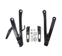 JBPIHZT Repose-pieds arrière passager Supports repose-pieds Pour CBR 600RR 600 RR 2007-2024 Accessoires moto(NOIR)