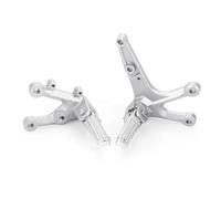 JBPIHZT Repose-Pieds Avant Pédales Moto Pour Y&amaha MT03 MT25 YZFR3 YZFR25 YZF R3 R25 Support Pédalier Moto(Un ensemble)