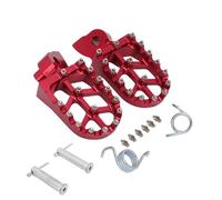 JBPIHZT Repose-pieds CNC Pour Y&amaha YZ 65 85 125 250 125X 250X 250FX 450FX WR 250F 450F YZF WRF 250 450(Red pin)