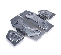 JBPIHZT Repose-pieds de moto Plaquettes de pédale Pédales Accessoires Pour ADV-350 ADV 350 ADV350 adv 350 2022-(Titane)