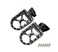 JBPIHZT Repose-pieds Moto CNC Repose-pieds Pédales Pour Y&amaha YZ 65 85 125 250 250F 450F 125X 250X 250FX 450FX WR250F WR450F(NOIR)