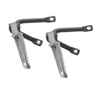 JBPIHZT Repose-pieds Universel Pour Moto 2Pcs Repose-pieds Pliants Antidérapants Pédales Arrière Support Accessoires Pour Moto