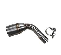 JBPIHZT Silencieux D'échappement Avant Pour Moto Pour Benelli Pour TNT 125 Pour TNT 135 Pour TNT 125 135 Système Complet D'échappement(ModèleA)