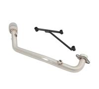 JBPIHZT Silencieux D'échappement De Moto À Enfiler 51 Mm Modifié Tuyau De Liaison Avant Pour SYM Pour HUSKY 150 ADV Pour Adventure XS150T-12