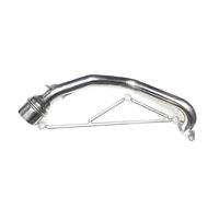JBPIHZT Silencieux D'échappement En Acier Inoxydable Pour Moto Et Scooter Pour GY6 125 150CC 157QMJ 157qmj Accessoires De Modification(ModèleA)