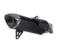 JBPIHZT Silencieux D'échappement En Carbone Amovible DB Killer Pour Moto Pour B&MW C400 C400X C400GT 2018 2019 2020 2021 2022 2023(NOIR)
