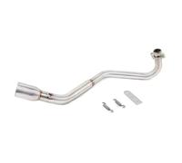 JBPIHZT Silencieux D'échappement Moto Avec Collecteur Central Pour Grom M3 MSX 125 MSX125 2013 2014 2015 2016 2017 2018 2019