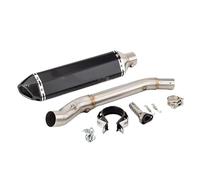 JBPIHZT Silencieux D'échappement Moto Avec Collecteur Central Pour Suzuki DRZ400 DRZ400S DRZ400SM DRZ400E(ModèleA)
