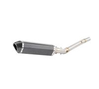 JBPIHZT Silencieux D'échappement Moto Avec Collecteur Central Pour Suzuki DRZ400 DRZ400S DRZ400SM DRZ400E(Style D)