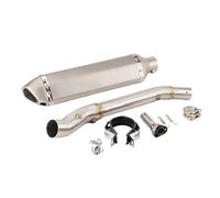 JBPIHZT Silencieux D'échappement Moto Avec Collecteur Central Pour Suzuki DRZ400 DRZ400S DRZ400SM DRZ400E(Style C)