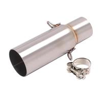 JBPIHZT Silencieux D'échappement Moto Avec Raccord Intermédiaire Pour Piaggio Pour Beverly 125 300 MP3 125 250 300 LT X10 125 Raccord Coulissant 51 Mm