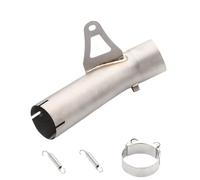 JBPIHZT Silencieux D'échappement Moto En Alliage De Titane Raccord Intermédiaire Pour B&MW S1000RR S 1000 RR 2009 2010 2011 2012 2013 2014 2015