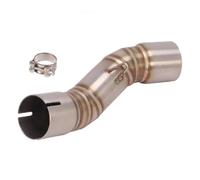 JBPIHZT Silencieux Intermédiaire Pour Moto Pour CFMOTO CLX-700 Sport CLX700 2020 2021 2022 2023 51 Mm Tube De Raccordement De Remplacement(ModèleA)